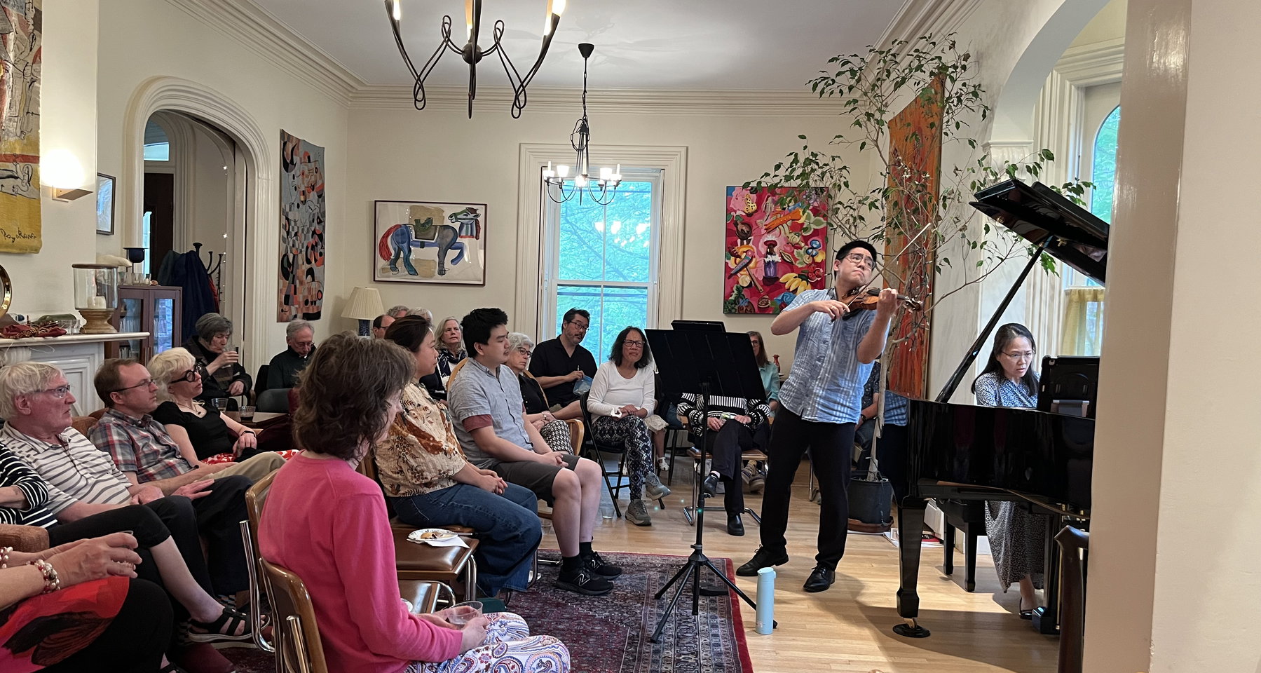 An afternoon of solo piano with Junwen Liang