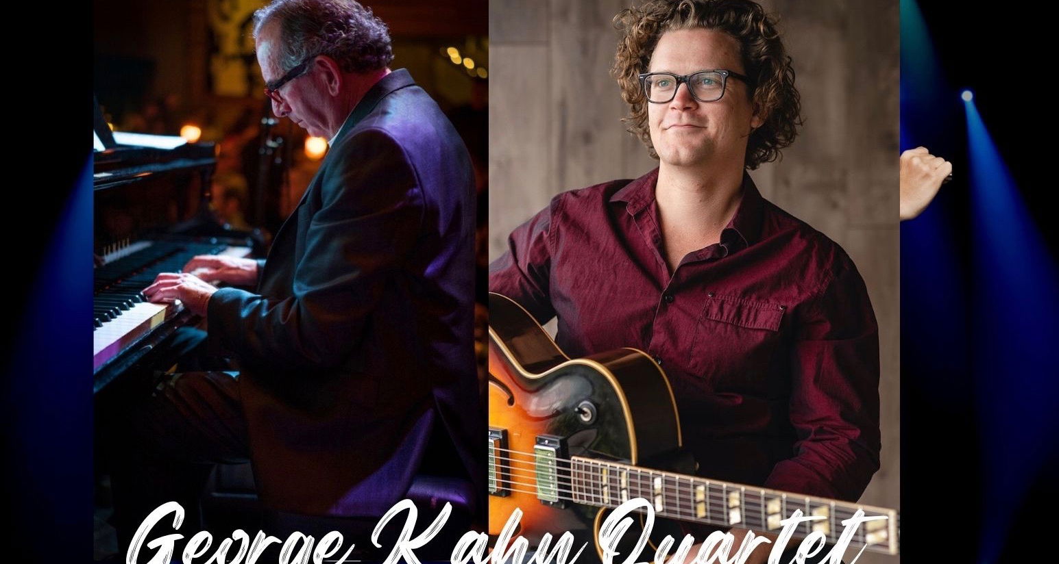 George Kahn/Will Brahm Quartet in an intimate setting