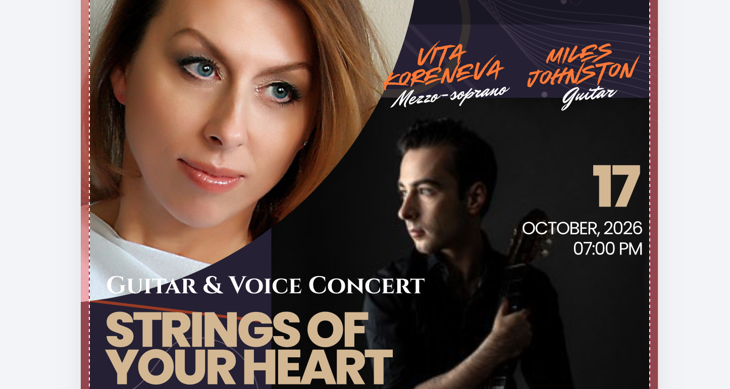 Strings of Your Heart: Intimate Acoustic Concert for Mezzo-Voice & Guitar