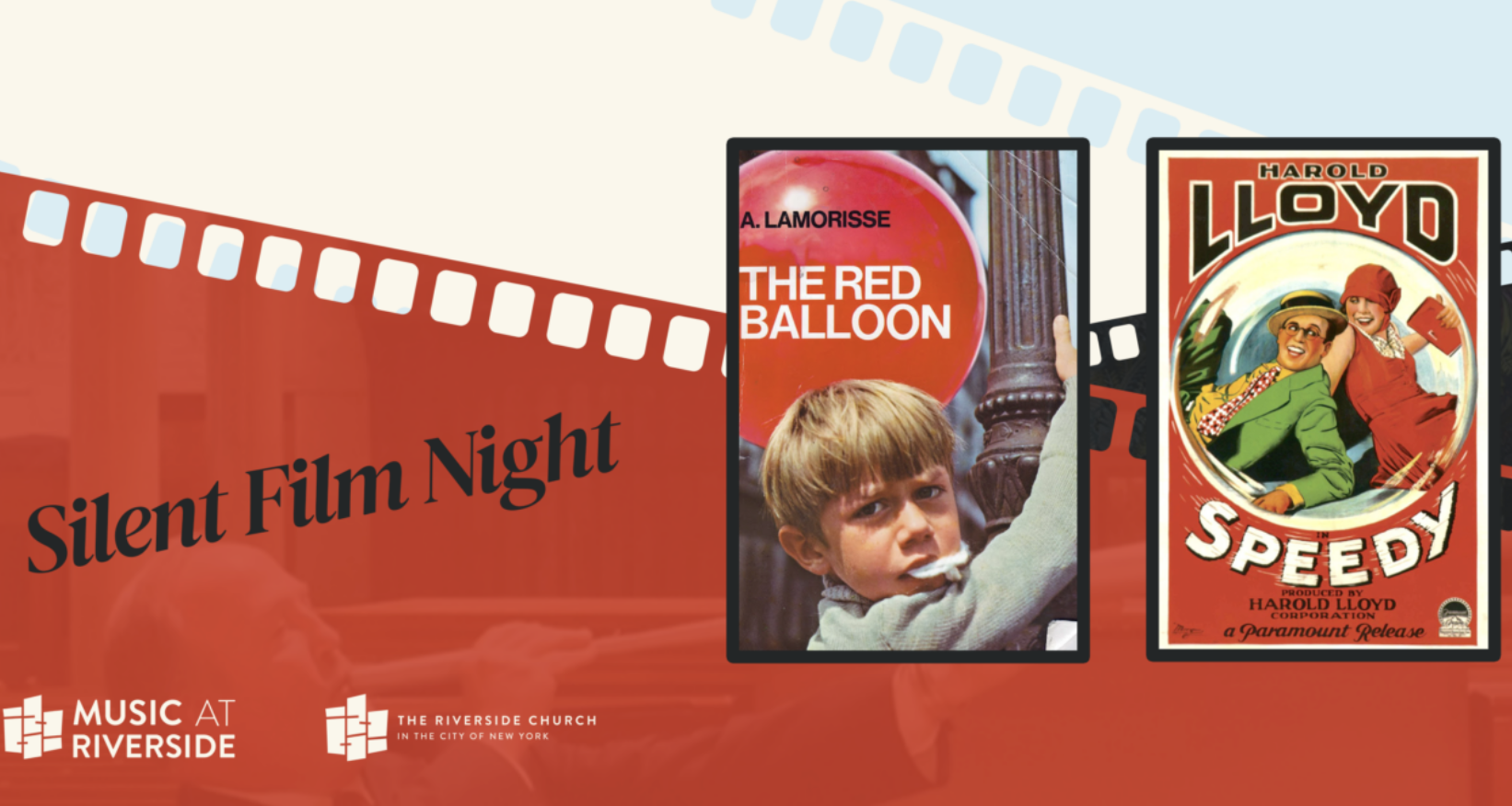 Riverside Church Presents: Silent Film Night with Peter Krasinski (live organ!)