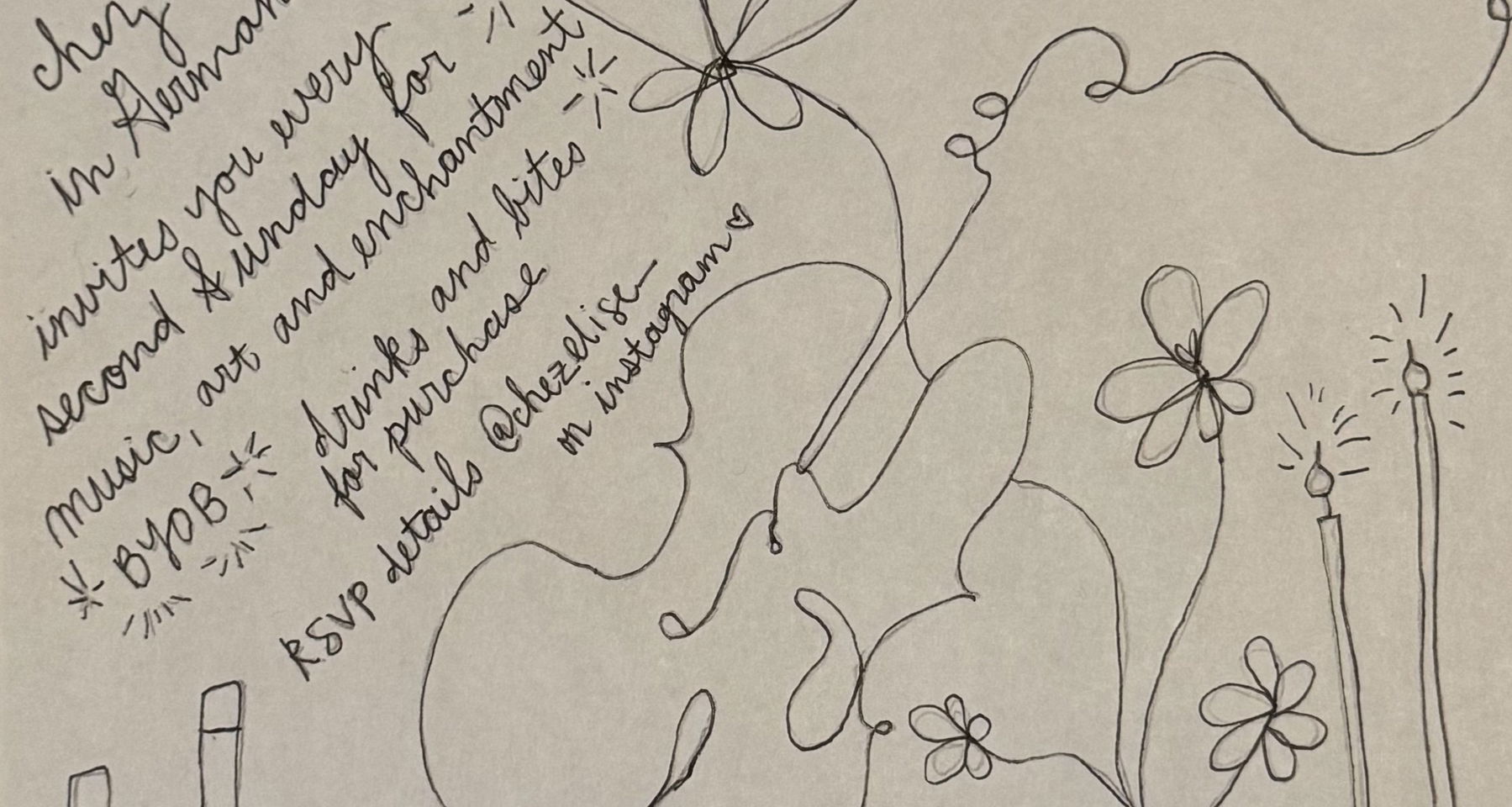 A Sunday Soiree at Chez Elise