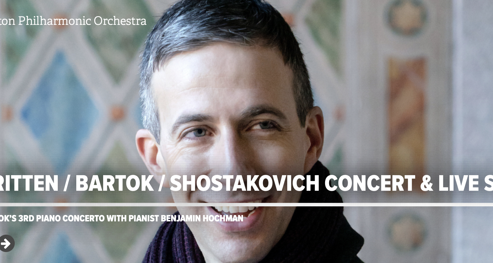 The Boston Philharmonic Presents: BRITTEN / BARTOK / SHOSTAKOVICH