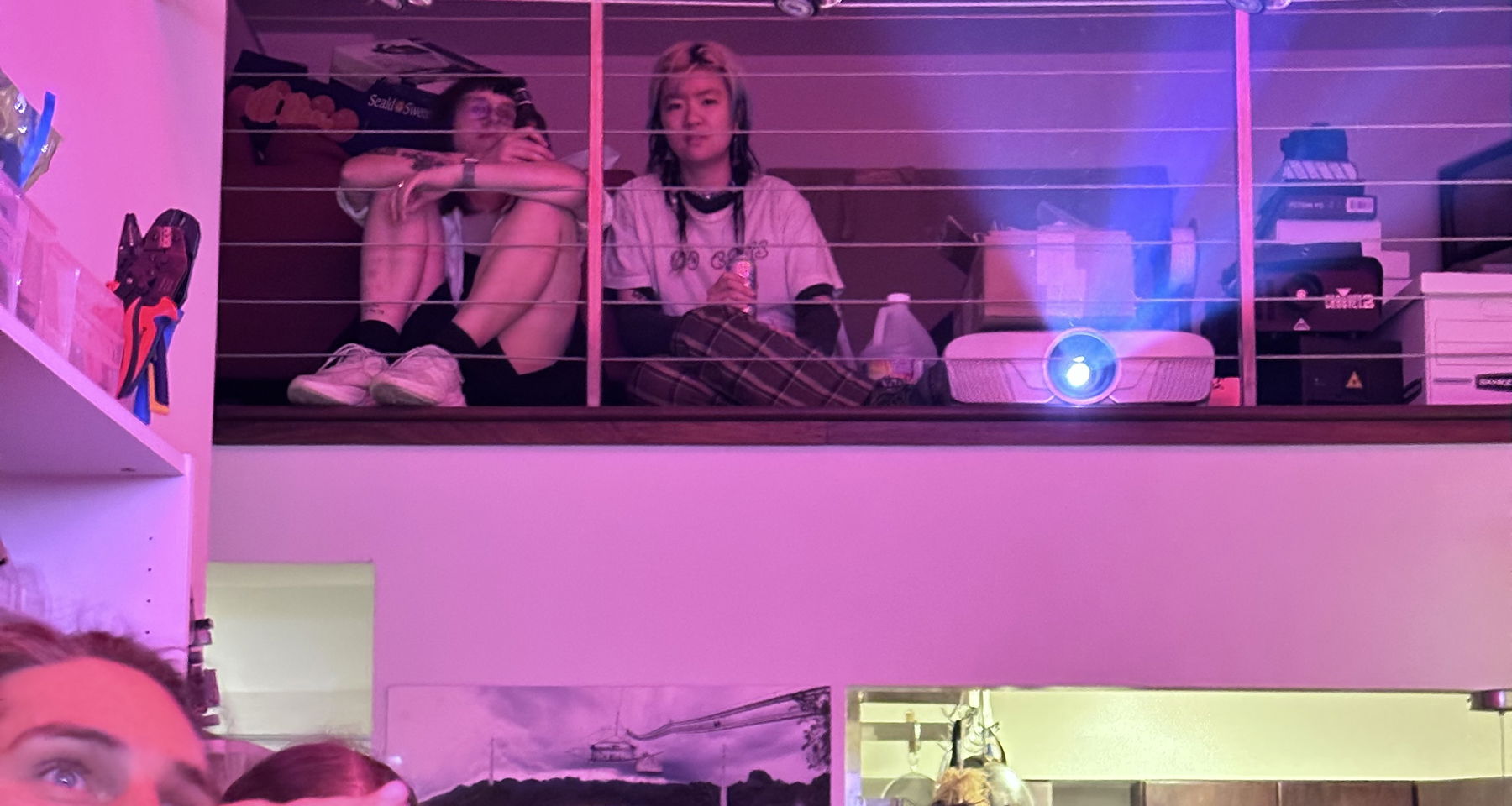 Modern violin session in a Greenpoint loft