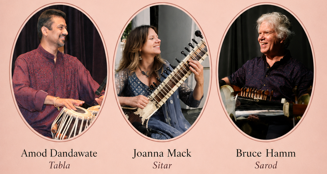 Joyful summer evening of Raga- Sitar, Sarod and Tabla