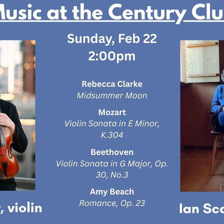 Sam Weiser Sam Weiser and Ian Scarfe perform at the Century Club - Groupmuse