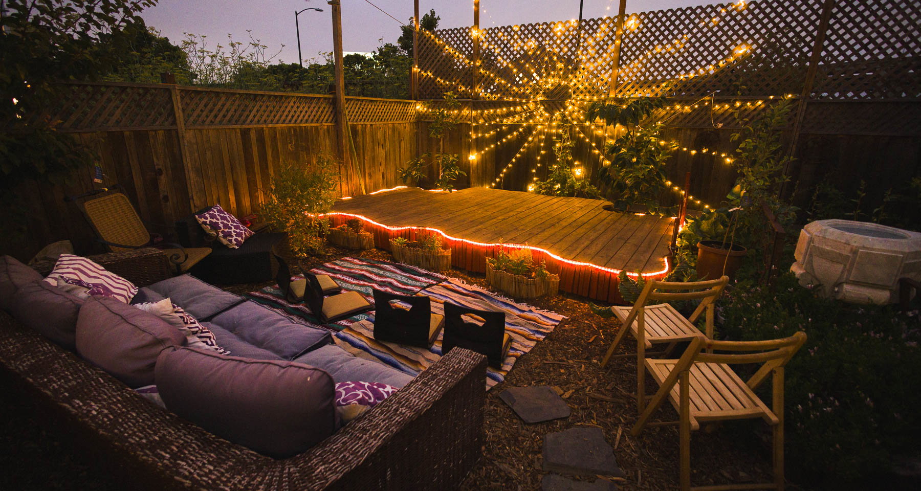 Backyard Garden Escape in West Oakland