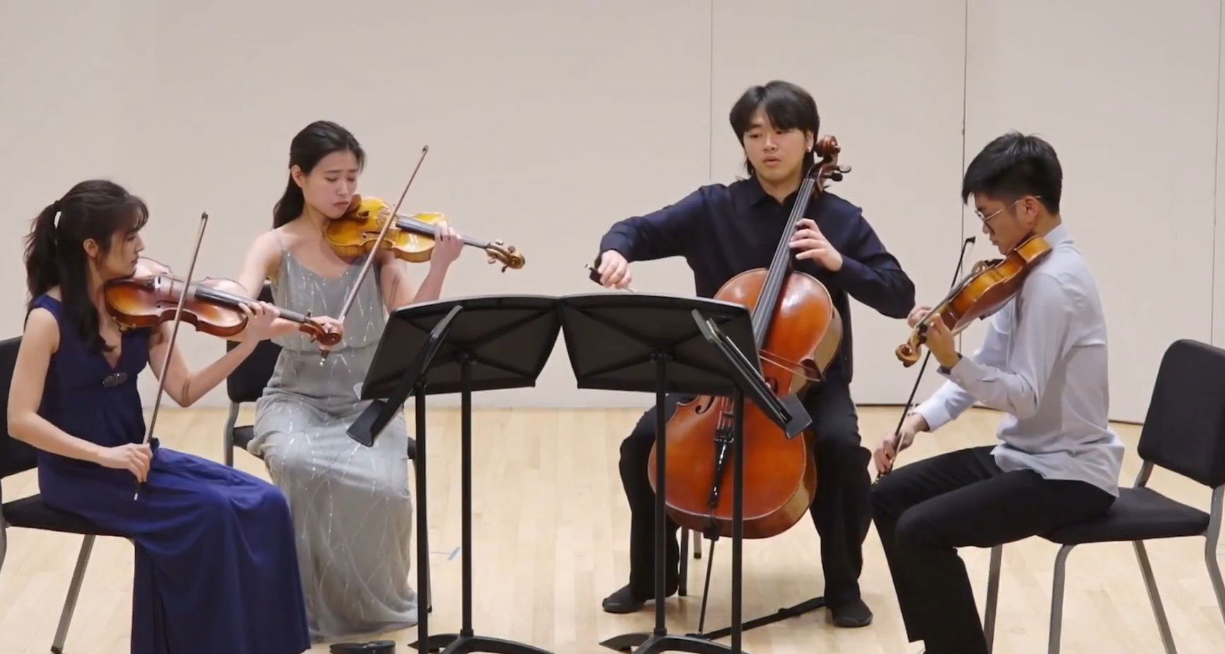 Divine Beethoven and Debussy string quartet near Lincoln Center