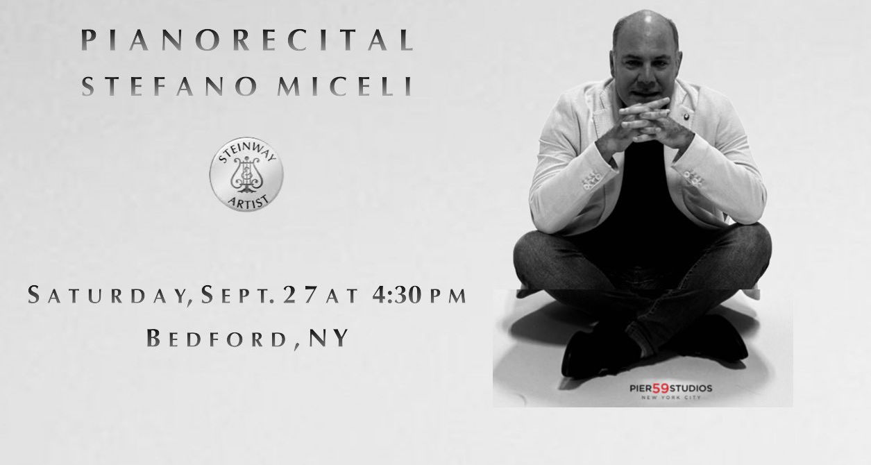 An Intimate evening with Maestro Stefano Miceli, Piano