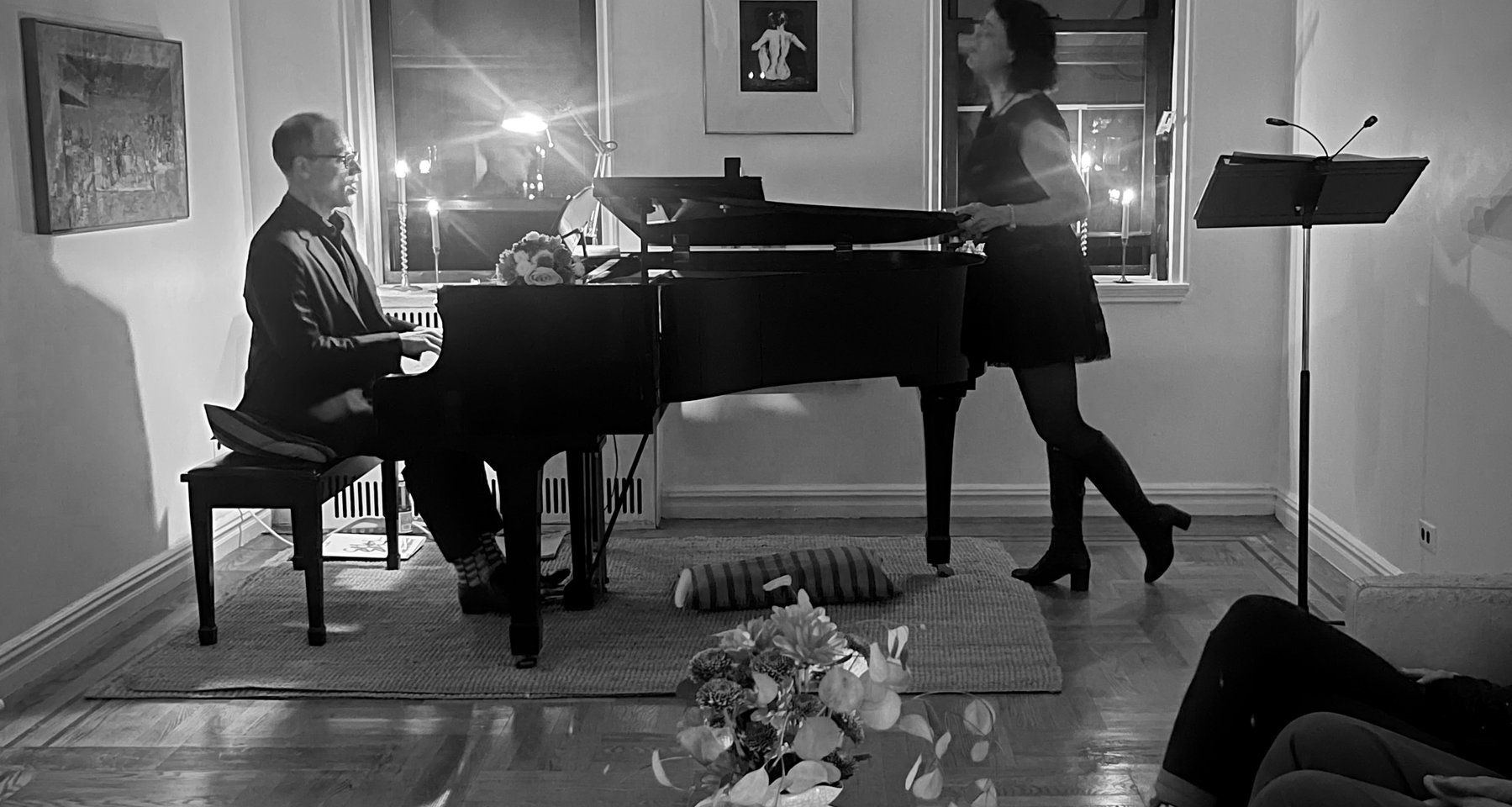 Catherine and Evan in Recital
