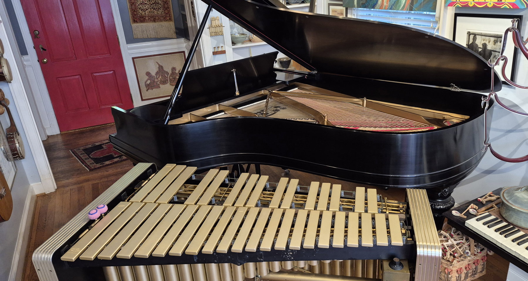 FRIDAY 11Sep2026 7pm ROBERT REDD piano & CHUCK REDD vibraphone; POTLUCK, DINNER BUFFET. 103/64