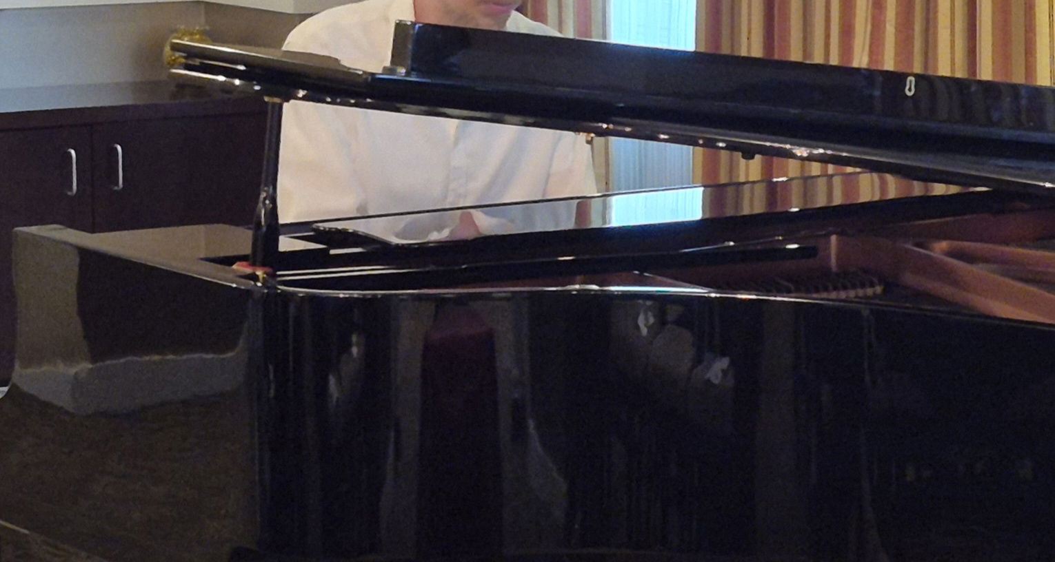 Sunday 2:15pm 09 Nov 2025 Illya Bunyakin, Ukranian Pianist, probable 4 hands 2nd set w/Professor Svetlana Kaplanskaya; POTLUCK dinner buffet; top award finalist WIPAC.  95/46