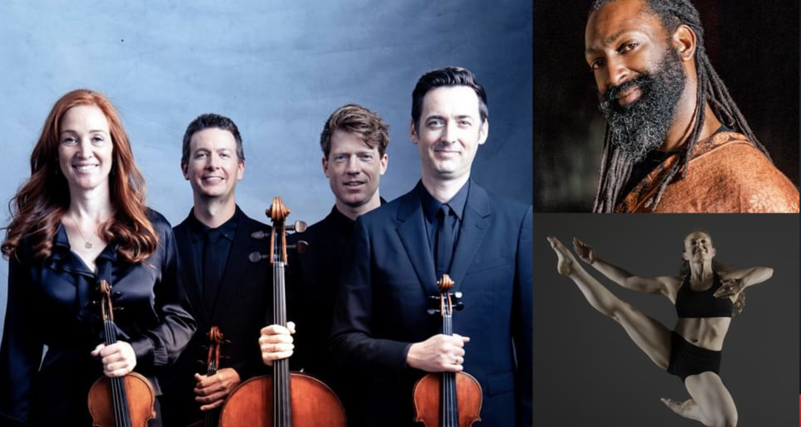 San Francisco Performances Presents: The Calder Quartet & Urban Jazz Dance Company feat. choreographer Antoine Hunter