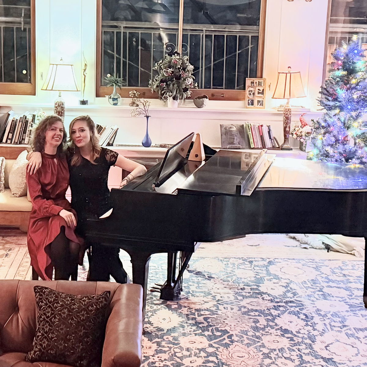 A winter soiree with Stephanie Susberich (soprano) and Brenda Quattrini ...