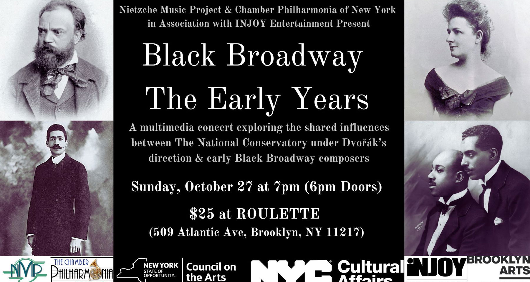 Chamber Philharmonia of New York Present: Black Broadway the Early Years