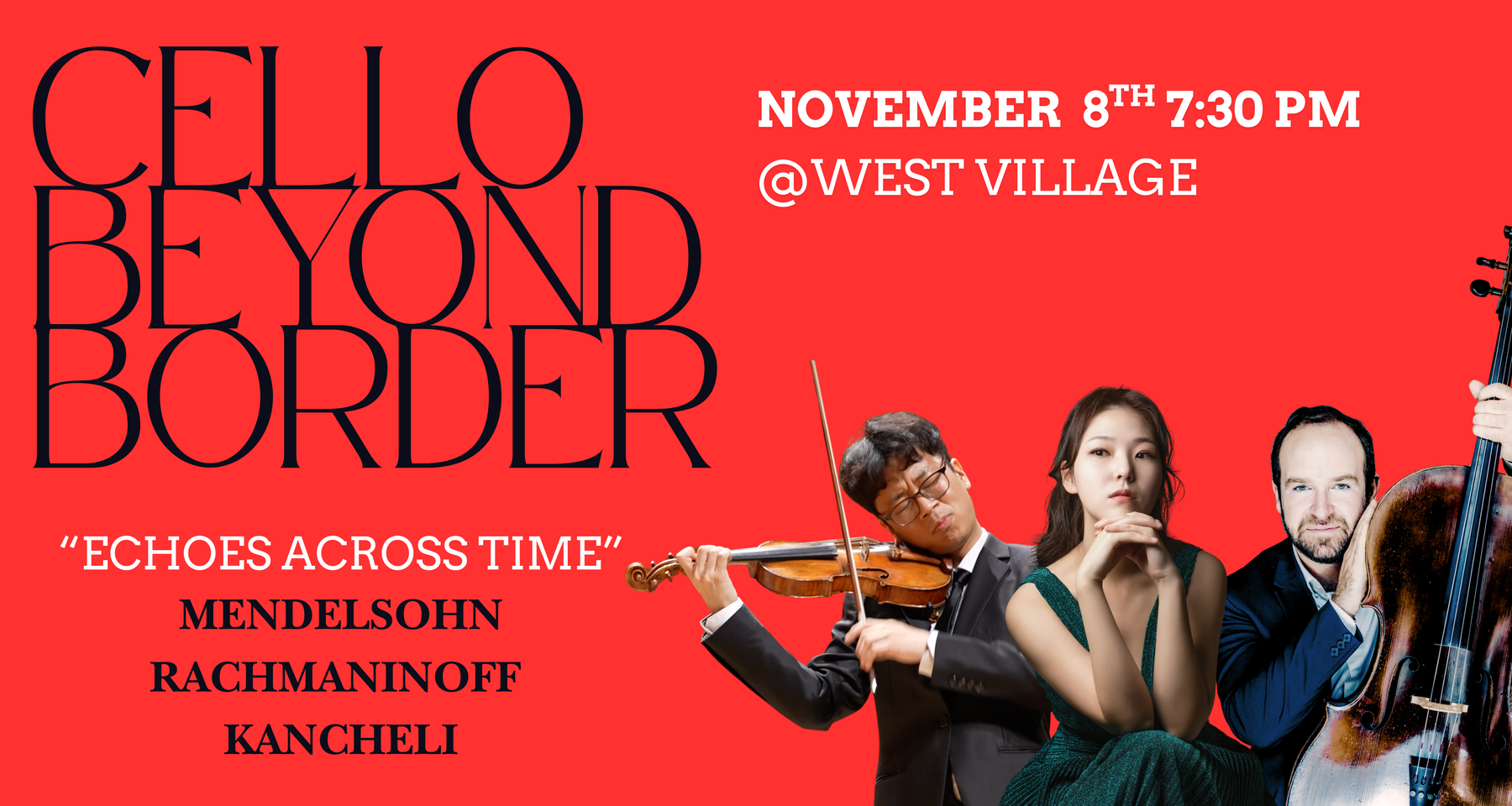 Cello beyond border “Echoes Across Time” 