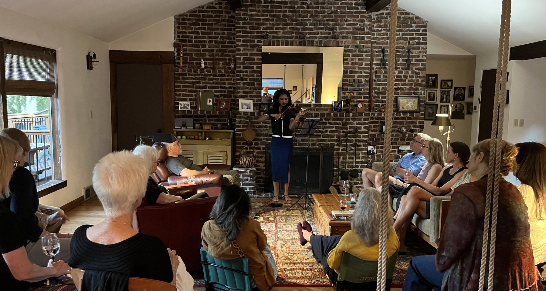 Cozy summer evening with Amelia Romano (Harp) and Asaf Ophir (clarinet)