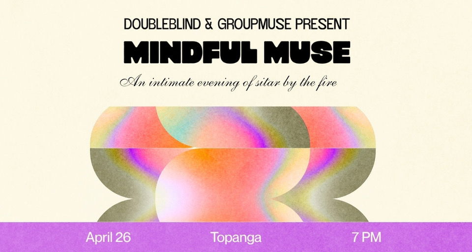 Sitar by the Fire in Topanga