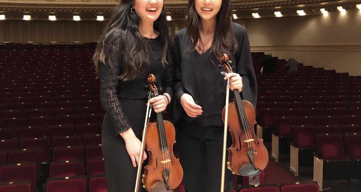 Quarantine Violin Duo: a night of Bach, Haydn, Leclair and more!