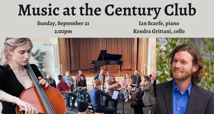 Music at the Century Club - Harmonies, Sonorities, and Birdsong